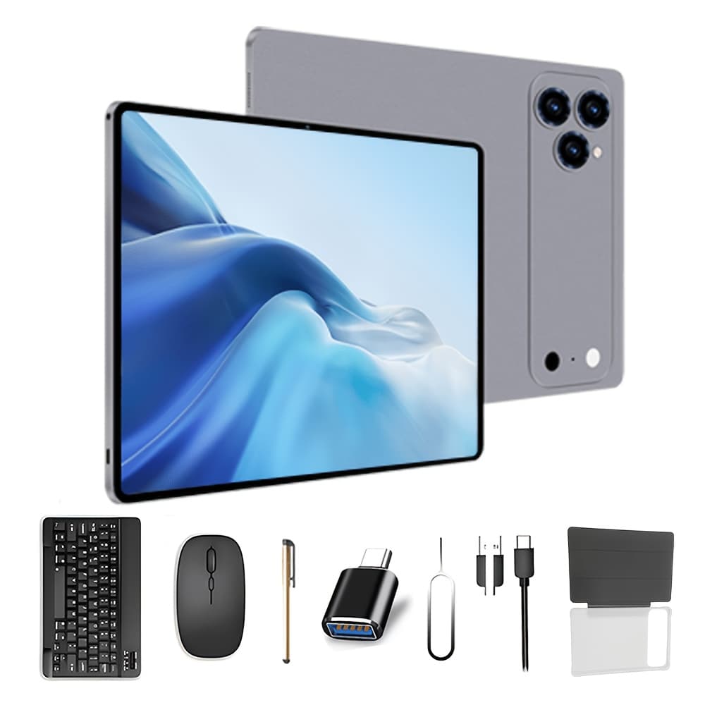 TEMU 2026 Tablet, 2-.1-inch Hd Screen, 15 System, 8gb (4+4gb) , 128gb Storage, Keyboard And Mouse Support (included), Dual-band Wifi, 6000mah Battery, Lightweight And Portable, Tablet, Pad
