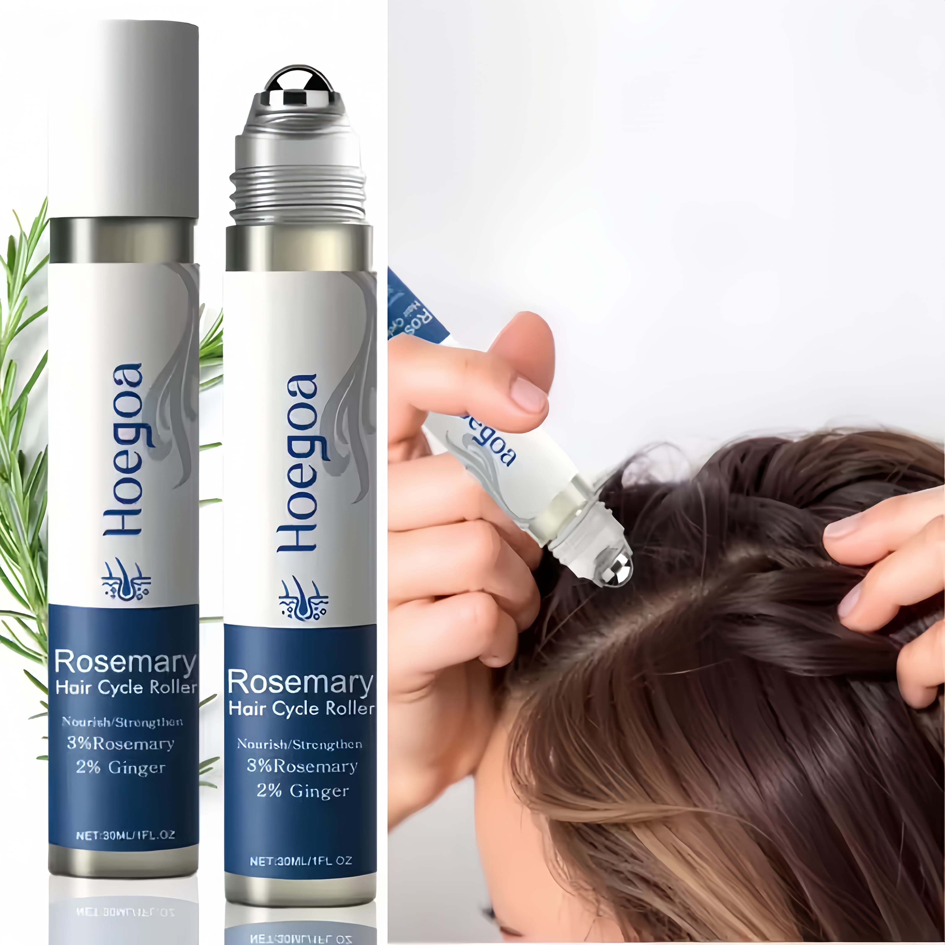 TEMU 30ml/1fl. , With Oil And Rosemary Extract, Revitalizes Hair/hair', Make Thin Thicker/ Fully