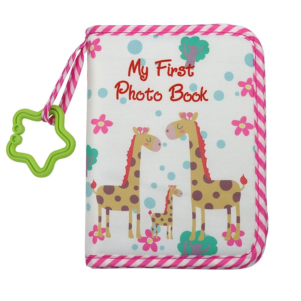 TEMU A Simple And Cute Fabric-covered Photo Album, Growth Album, And Keepsake Album