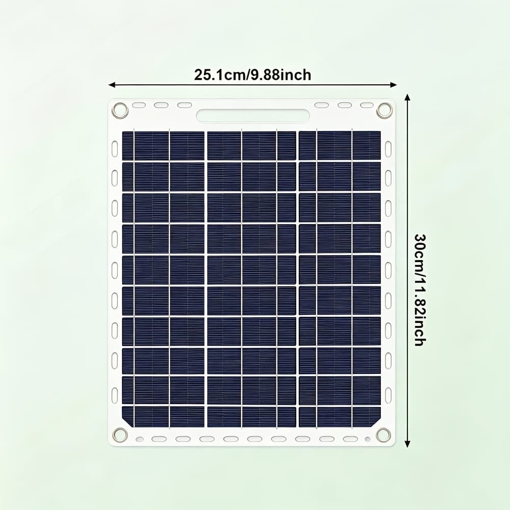 TEMU The Usb Solar Charging Panel Is Compact And Portable, Making It Ideal For Charging Devices Like Phones, Flashlights, And Fans During , , And Travel