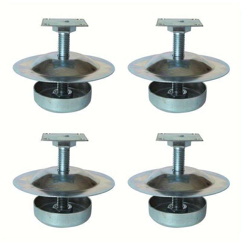 TEMU 4pcs Future Beehive Stand - Ant & Insect Proof Metal For , Essential Beekeeping Accessories