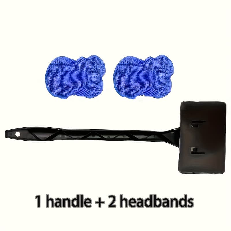 TEMU Car Front Windshield Dust Removal Brush, And Dew Wiping Brush For Window Cleaning, Mop For Car Washing Tools, And Glass Cleaning Brush