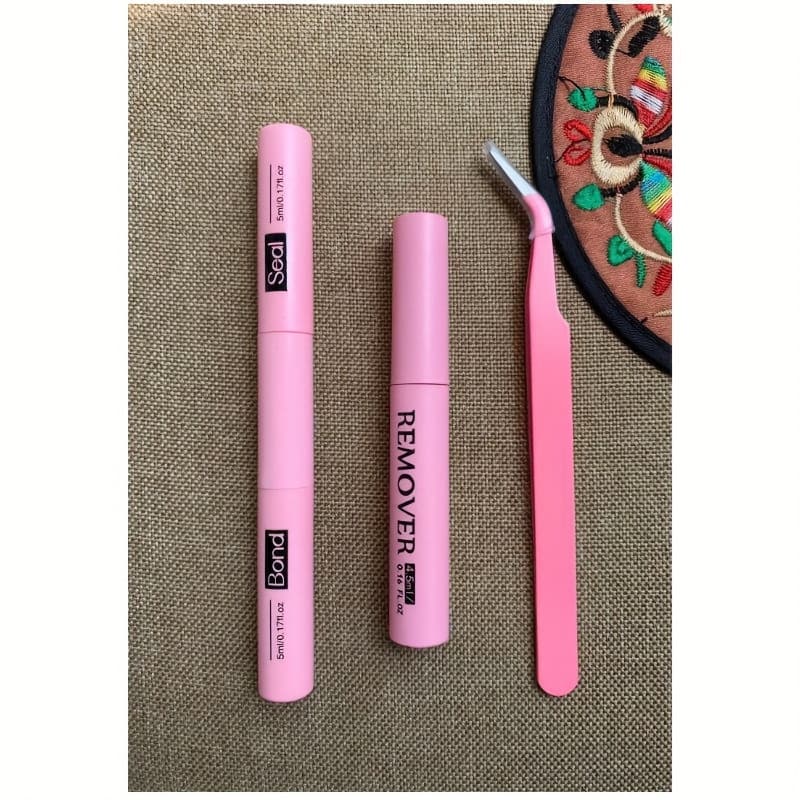 TEMU Lash And Seal &remover Mascara For Long Lasting Waterproof Eyelash Extensions - 5ml+5ml Makeup Eye Glues
