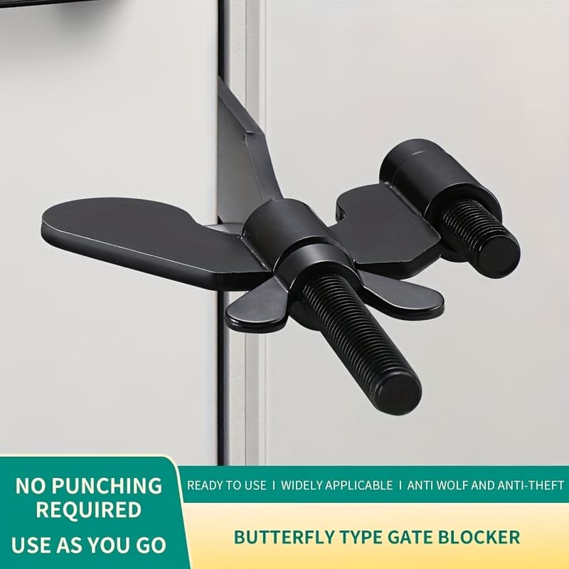 TEMU Portable Thickened For Home And Hotel Usedoor Jammer For Women's Anti-theft, Rental Accommodation, Door Lock Wedge