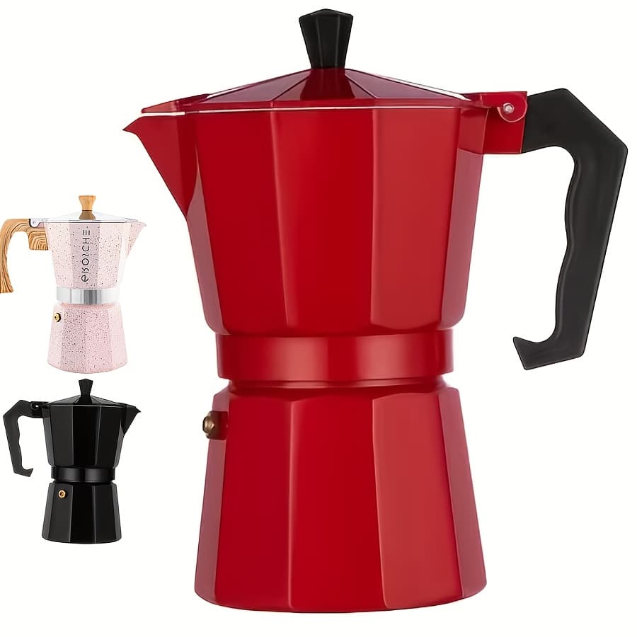 TEMU A Set Of Classic European Octagonal Design, A 150ml 3-cup Italian Mocha Pot, Providing Italian Espresso To Coffee Needs Of 1 - 3 People. Espresso Extraction Is .