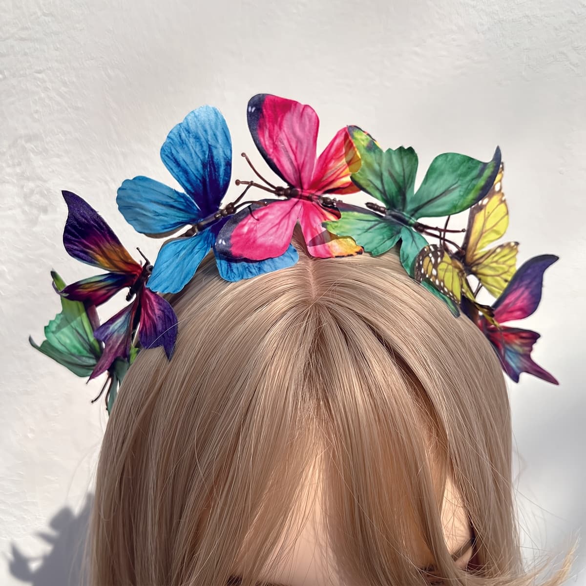 TEMU 1 Charm Headband Headband, Flying Headband, Sweet Ladies Headband, Halloween, And Bridal Cosplay Costume Hair Additions, Wedding Outdoor Headband