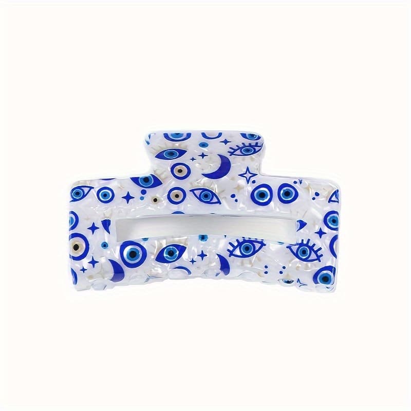TEMU An Elegant And Minimalist Evil Eye Series Women's Hair Clip, Fashionable Hair Accessory, And Fashionable Hair Clip