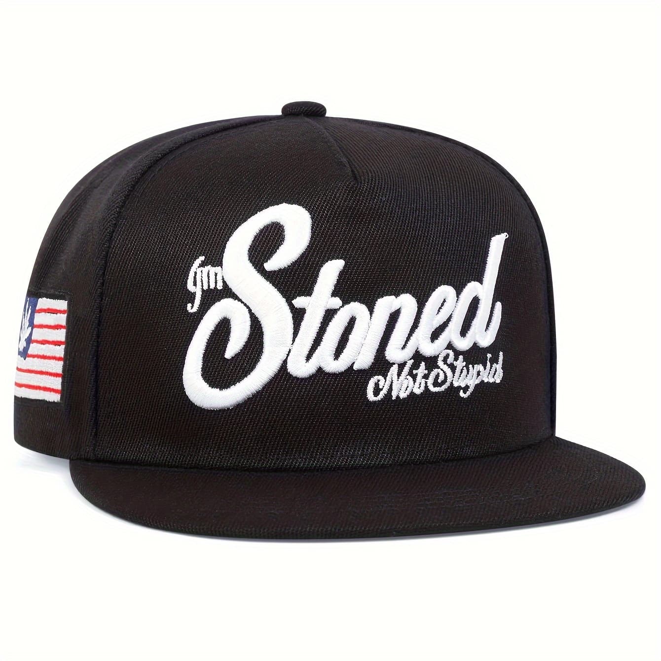 TEMU Women's Letter Embroidery Baseball Street Fashion Hip-hop Hat Outdoor Adjustable Sun Hat Casual Suitable For Spring Autumn Travel Beach Party