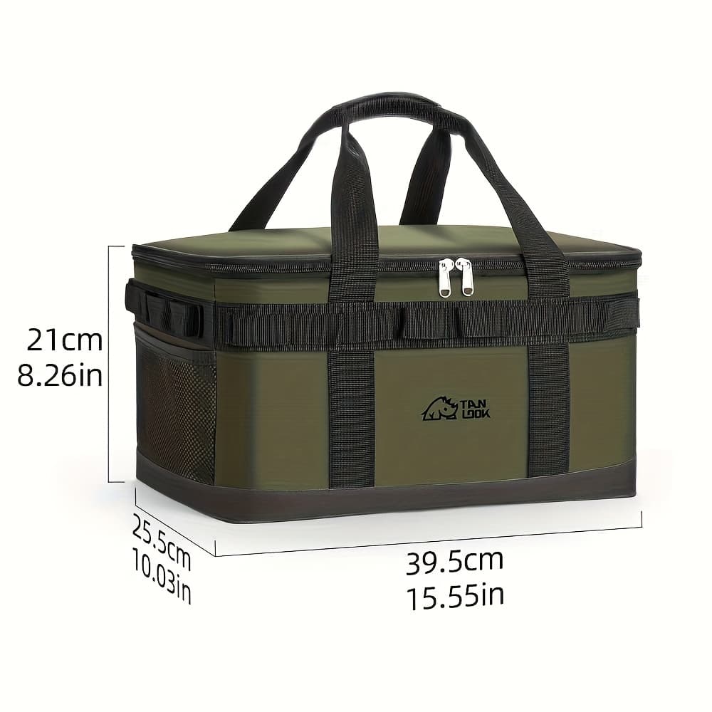 TEMU Insulated Bag, Portable Cooler Box, Outdoor Insulated Box, Car Refrigerator Bag, Large Capacity Cooling Bag, Not Come Into Contact With Food.