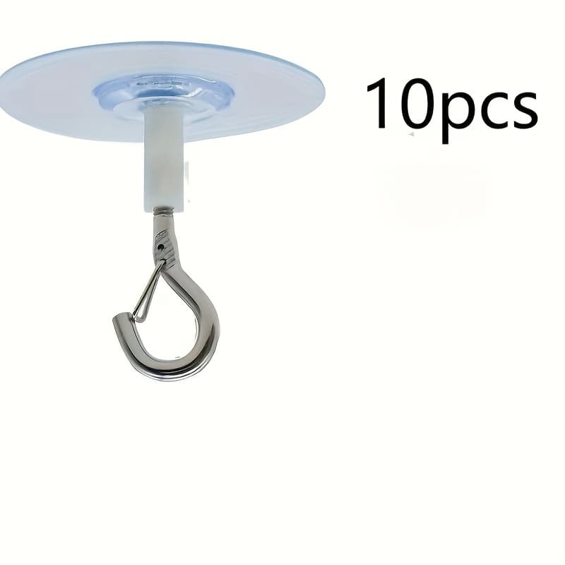 TEMU Non-porous Bonded Ceiling Hooks For Hanging Lamp Plants Are Used To Hang Sticky Eye Hooks For Moving Curtains, Utility Hooks