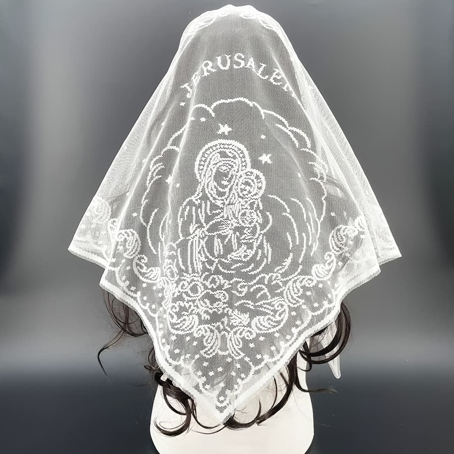 TEMU 1/2pcs Bandana Lace Embroidered Headscarf Women's Fashion Ethnic Style Headscarf Thin Scarf Scarf Gift