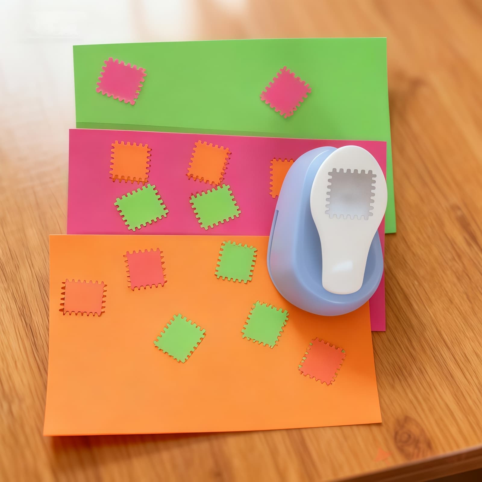 TEMU Stamp Shape Paper Punch For Crafts, Scrapbooking And Card Making Tool