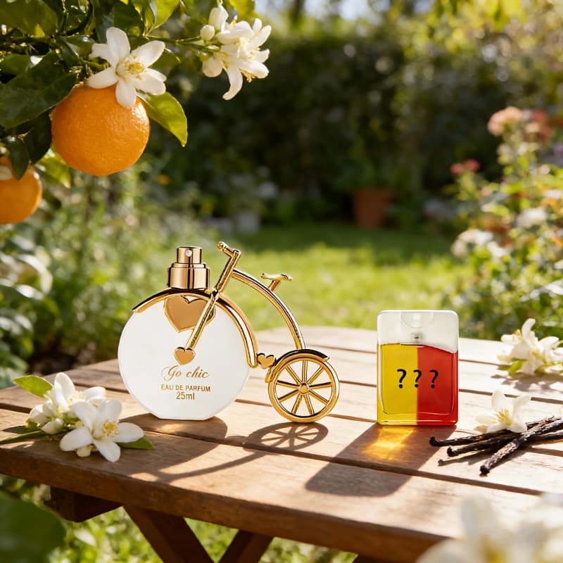 TEMU Women's Perfume Liquid Perfume Suitable For Daily Wear & Special Occasions - Long Floral Scent With Orange & Vanilla, Bicycle-shaped,, Dates, -free -based Fragrance For Hours Of Charm