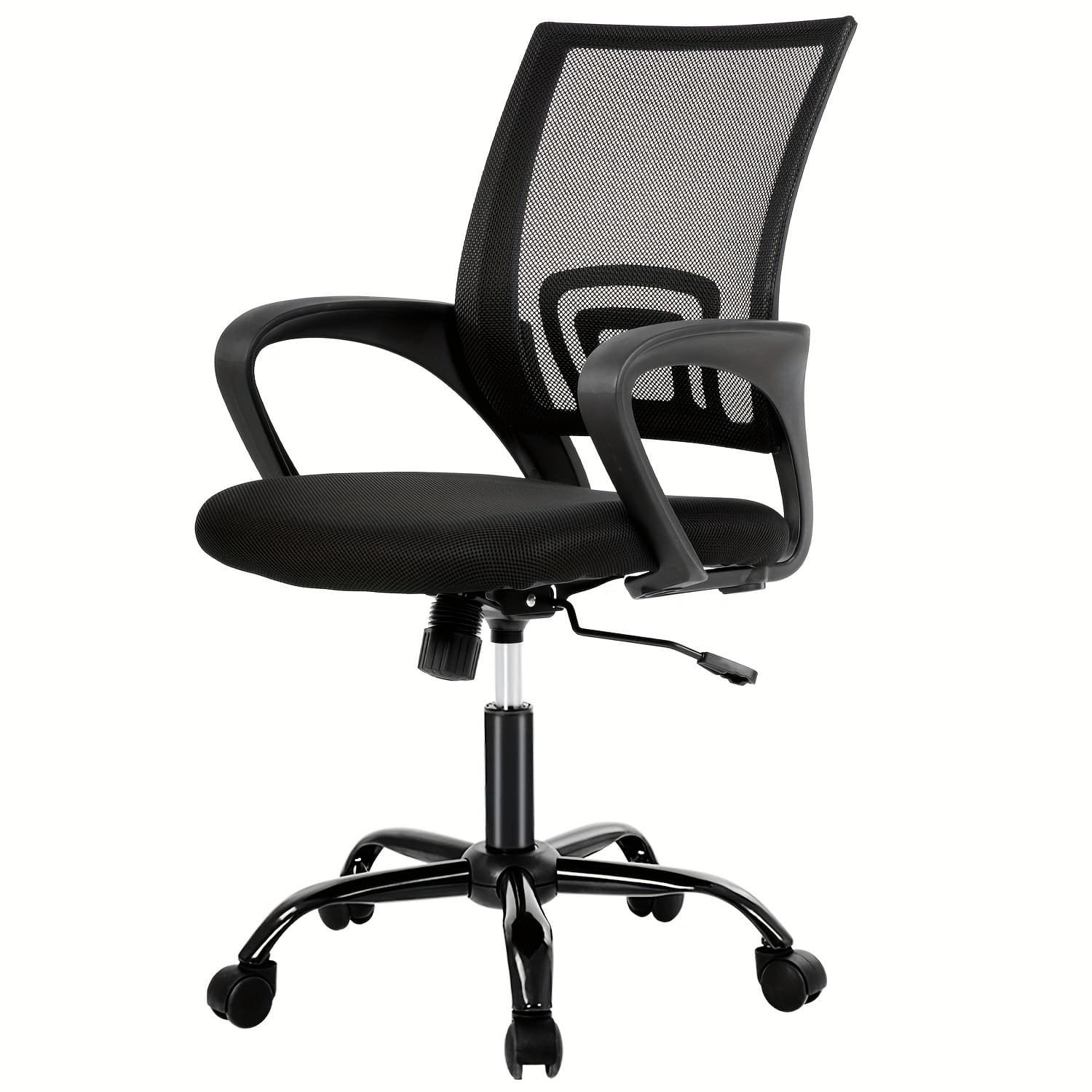 TEMU Ergonomic Office Chair, Mesh Computer Chair, Back And Lumbar Support, Comfortable Padded Seat Wheels, Modern Executive Adjustable Chair