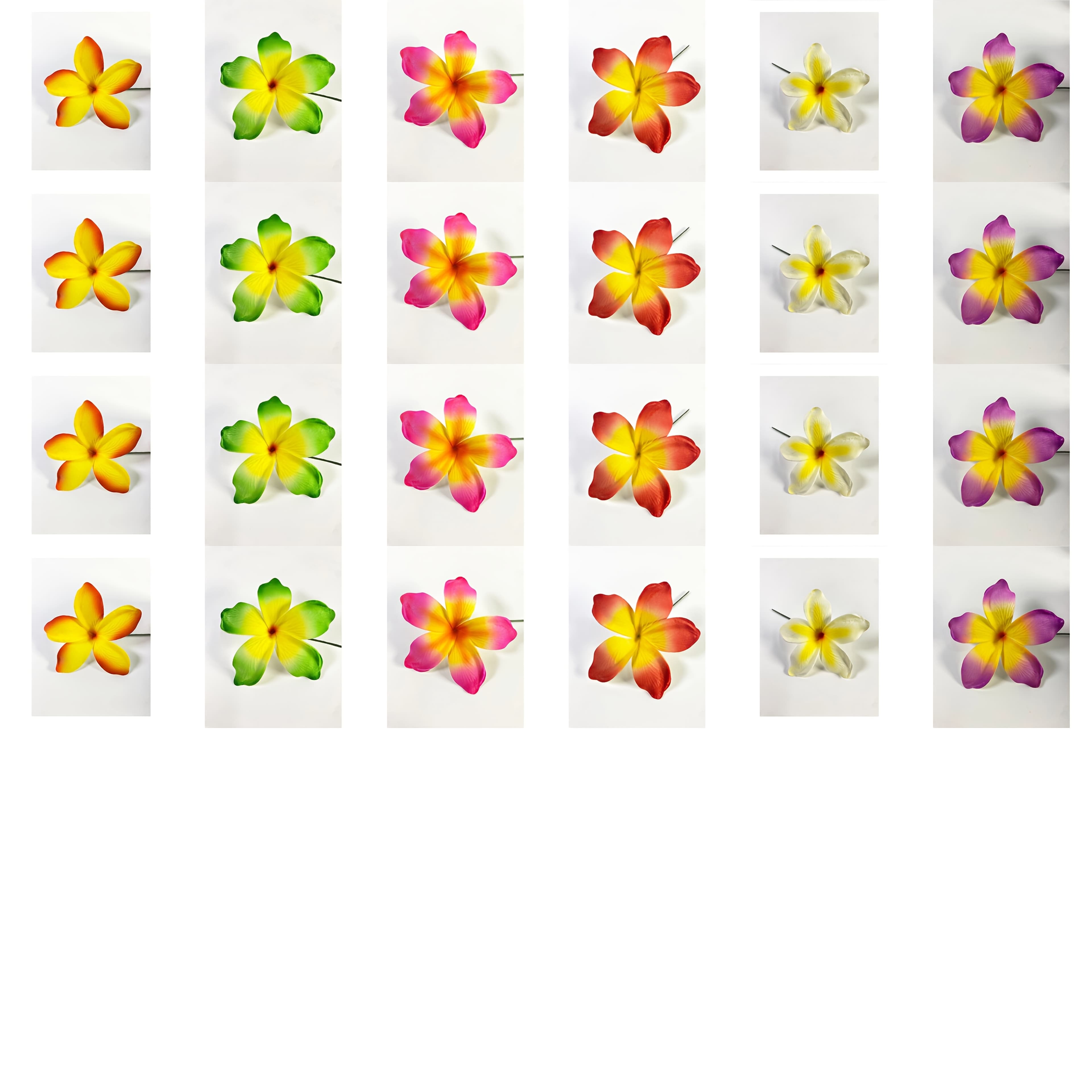 TEMU Decorative Hair Additions For Weddings And Island Parties, Featuring A 9cm Eva Foam Lily Ear Pick Hawaii