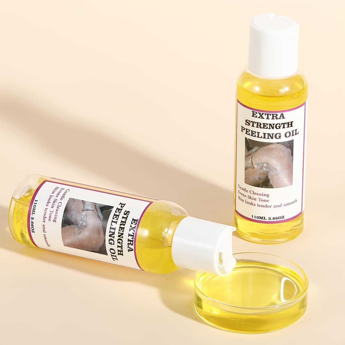 TEMU Mooyam Yellow Exfoliating Oil Body Care Oil - 3.66oz, Gently Cleanses The Skin, Removes Dead Skin On Hands, Feet, And Joints, Suitable As A Valentine's Day Or New Year Gift For Women
