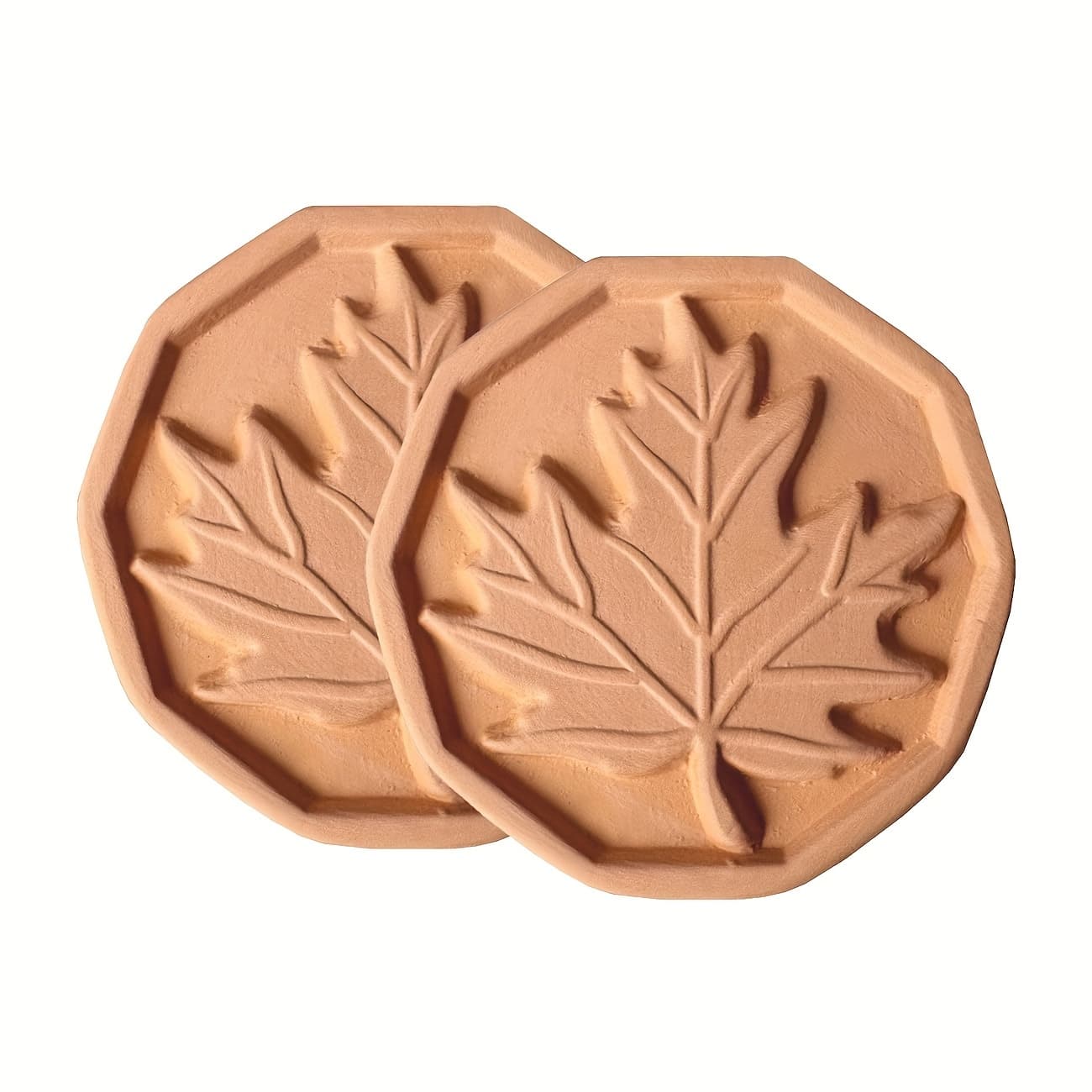 TEMU Terracotta Keeper With Leaf Design - & Sugar, Perfect For Food Storage Containers, Kitchen Essential