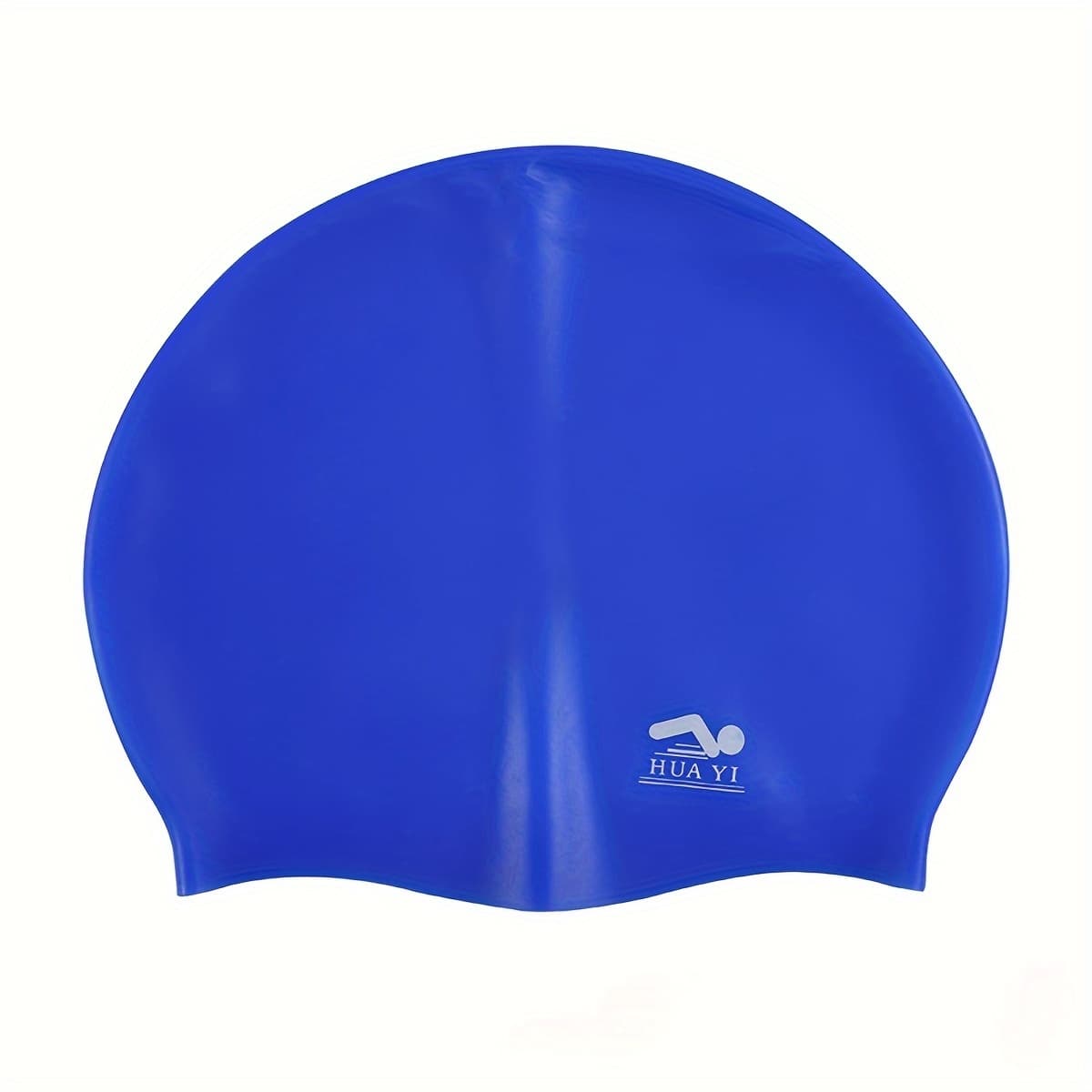 TEMU 1pc , Unisex Silicone Swim , Solid Color Minimalist High
