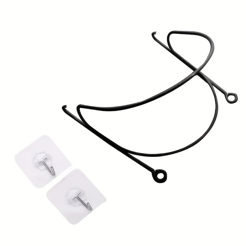 TEMU 1 Towel Storage Rack, And Space-saving. Rack Can Store And Hang Towels, Hats, Etc. A Multifunctional Portable Bathroom Decor Towel Organizer, Bathroom Supplies