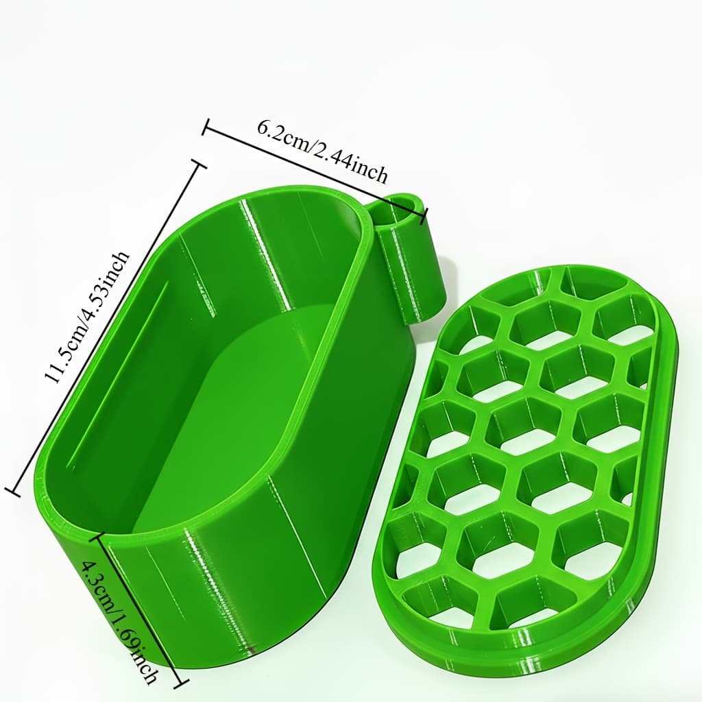 TEMU A Hydroponic Planting Kit For Growing Scallions, Garlic, And In (with A Water Reservoir Base And A Growth Lid), Includes A Convenient Scissor Holder. No Are Required For Easy And Harvesting