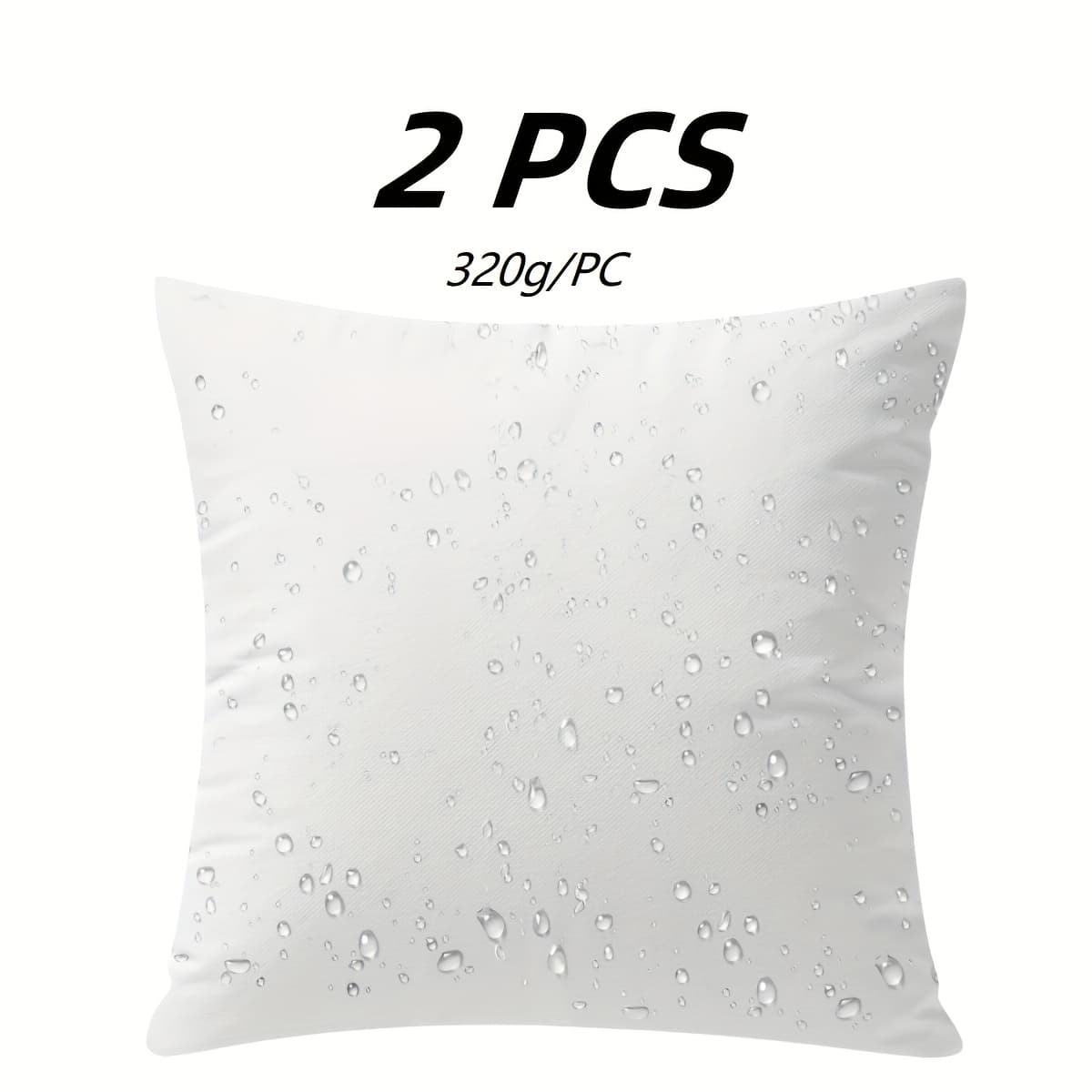 TEMU Decorative Square Pillow Inserts That Are, Suitable For Indoor And Outdoor Settings - High-quality Cushion Filling For Couches, Patios, And Picnics That Withstands The Weather