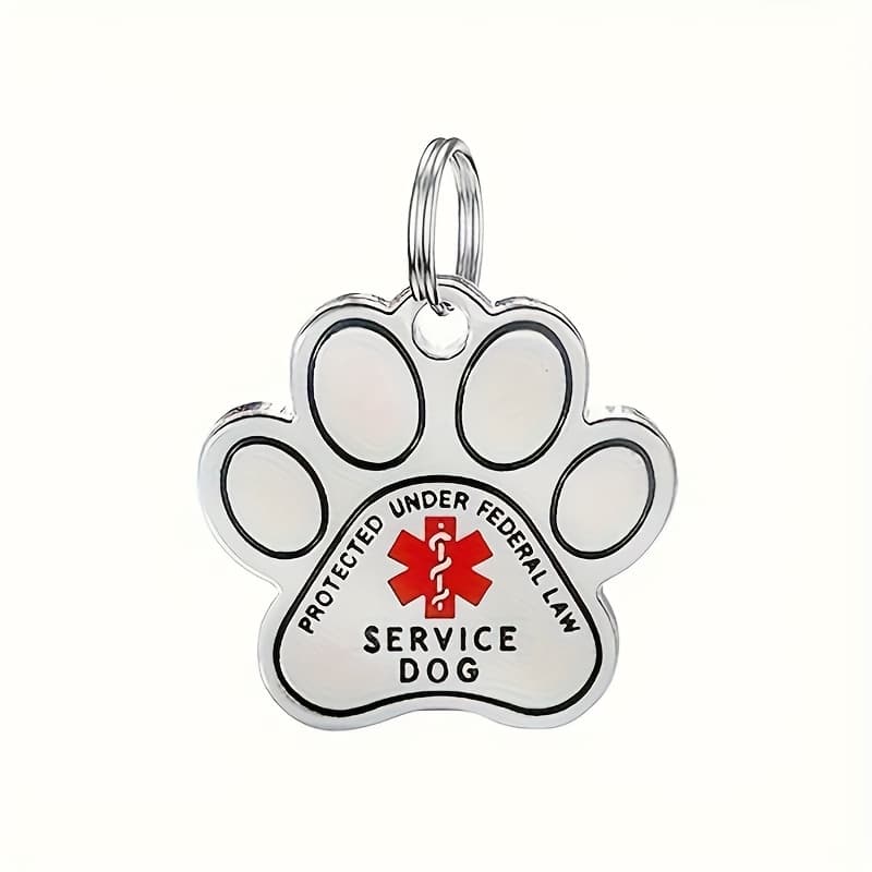 TEMU Custom Pet Id Tag For Dogs And Cats - Engraved Personalized Shape, Customizable With Name And Phone Number - Street Style Alloy Dog Tag For Esa And Sd Identification - Perfect Gift For Dog Lovers