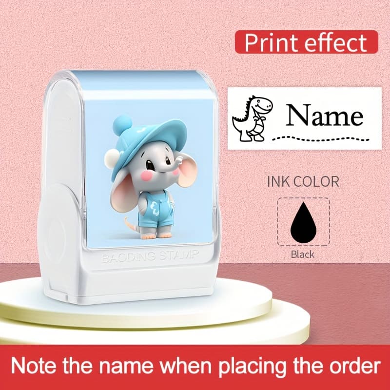 TEMU Original Animal Name Stamp, A Custom Clothing Seal For School Supplies, Ensuring Item From Jackets To Journals Carries A Personalized, Durable Mark For Easy Identification, Fathers Day Gifts