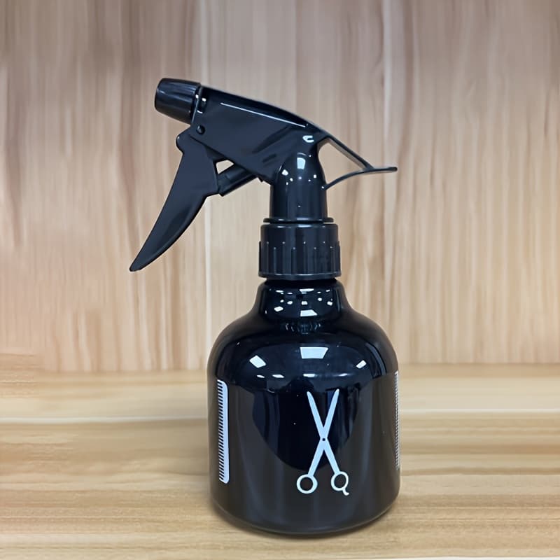 TEMU Professional Hairdressing Spray Bottle - Transparent, Press-type For Salon & Home Use, Ideal For Styling And Watering Plants