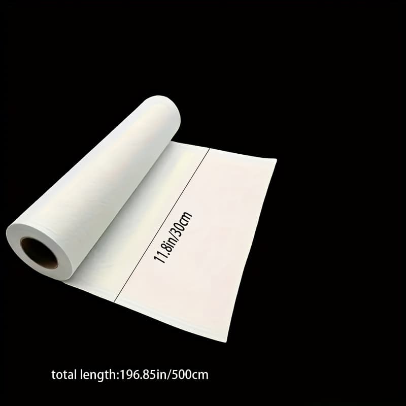 TEMU 30cm X 500cm (11.81in X 196.85in) Iron-on Fabric, Lightweight Polyester Cloth For Sewing And Crafts, Apparel Reinforcement, Home Decor, Bag Making, Diy Projects - Sewing Accessories