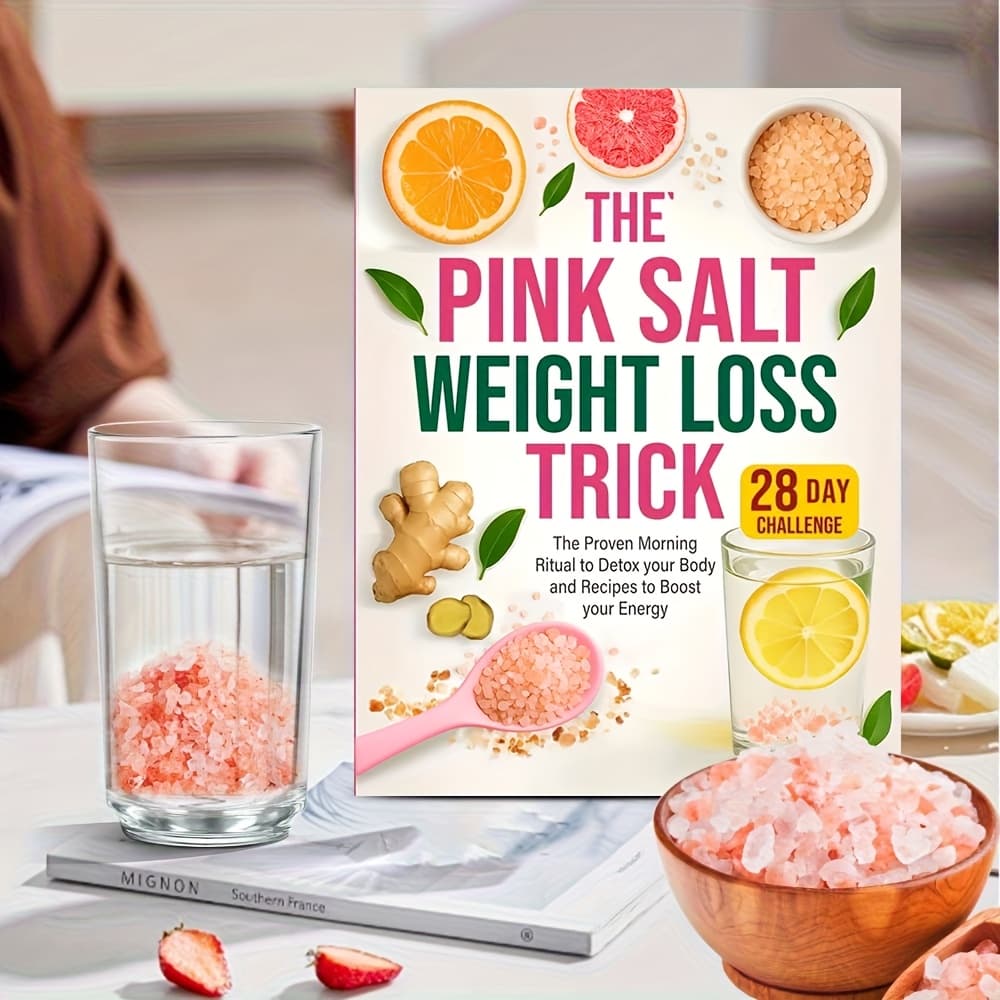 TEMU The Method Of Losing Weight With Pink Salt: A Tested Morning Routine That Cleanses The Body While Providing An Invigorating Recipe - The Best 28-day Health Plan