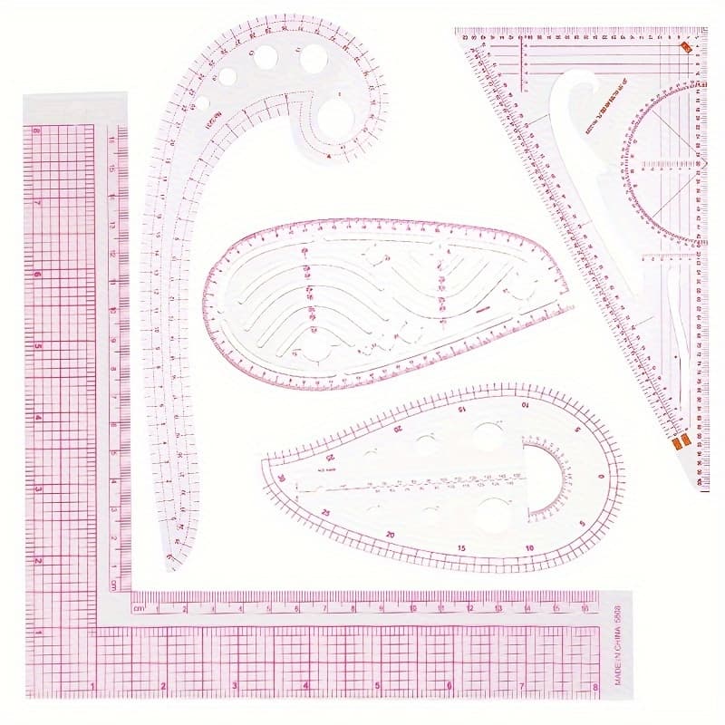 TEMU Sewing Tools Set Ruler Set- Sewing Tool With For Dressmaking/clothing /needlework