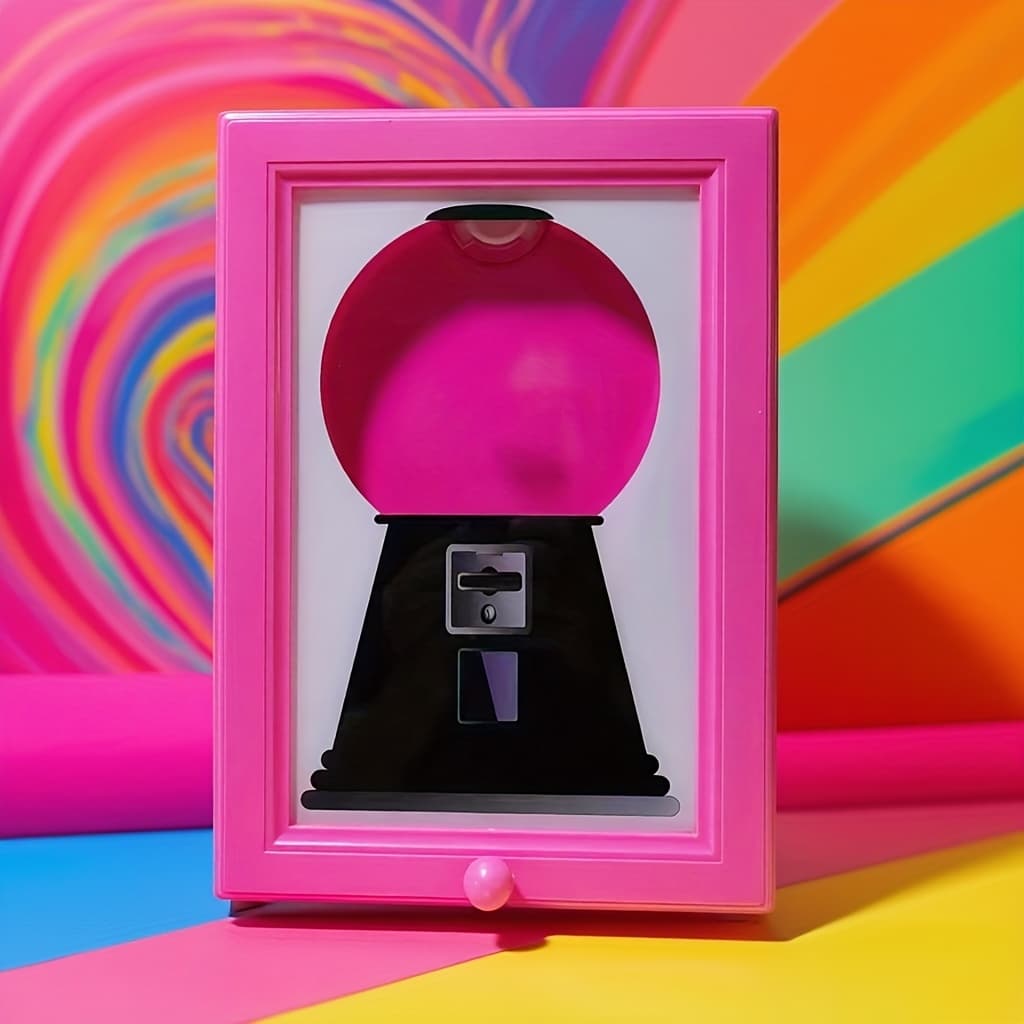 TEMU Fun Snack Photo Frames With Switches, , Decorative Display Racks That Used For Furniture And Parties, Make A Great Creative Gift