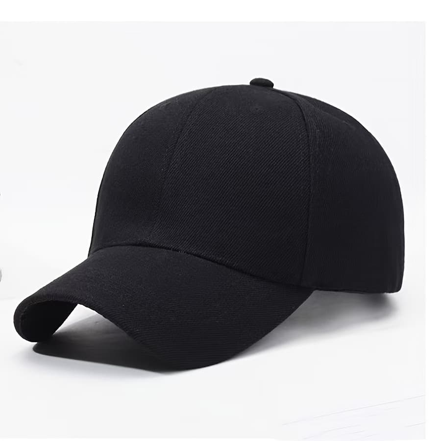 TEMU 1pc Y2k Style Soft Crown Blank Adjustable Baseball Unisex Outdoor Hat For Spring Autumn Beach Travel