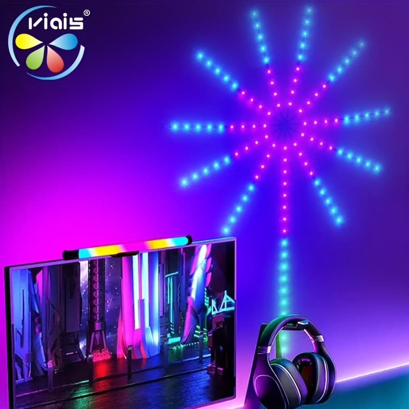 TEMU Led Strip Lights For Fireworks Effect