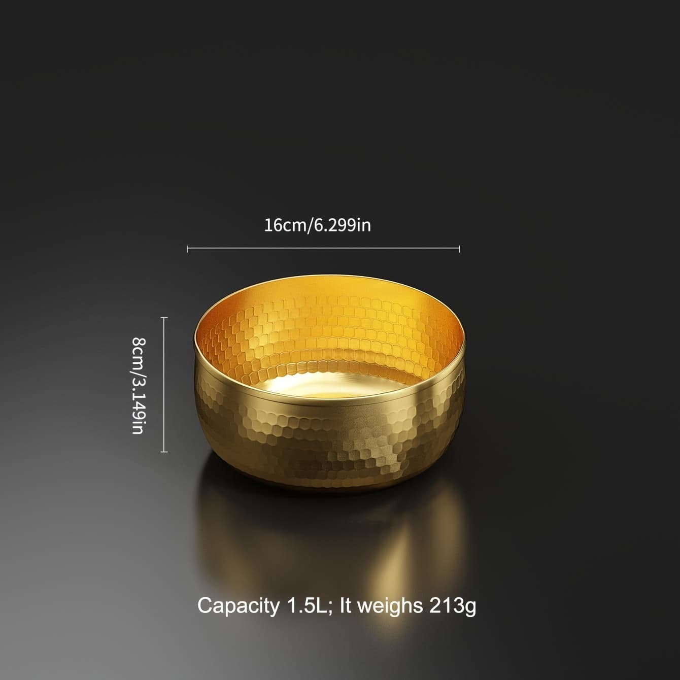 TEMU 1pc Stainless Steel Fruit Plate, Easy, Light Luxury, Creative Household Living Room Coffee Table Decoration, Snack Dish, Fruit Bowl, Storage Plate