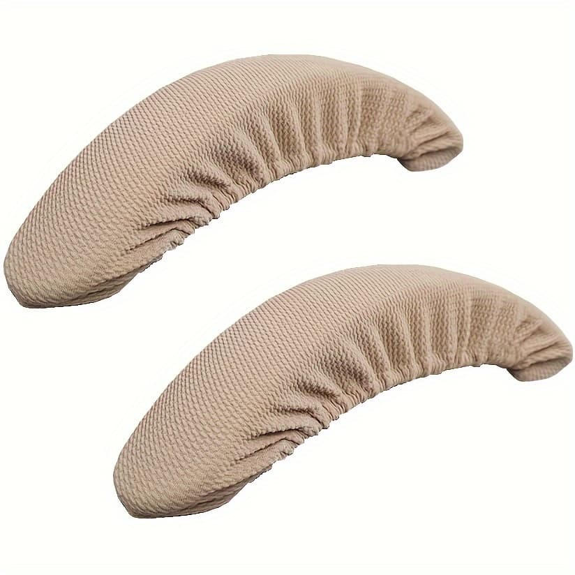 TEMU Set Of 2 Removable And Washable Armrest Covers For Office Chairs - And Desk Chairs From Scratches And Stains - Ideal For Swivel And Computer Chairs - Home Decor Accessory For Couch Protection