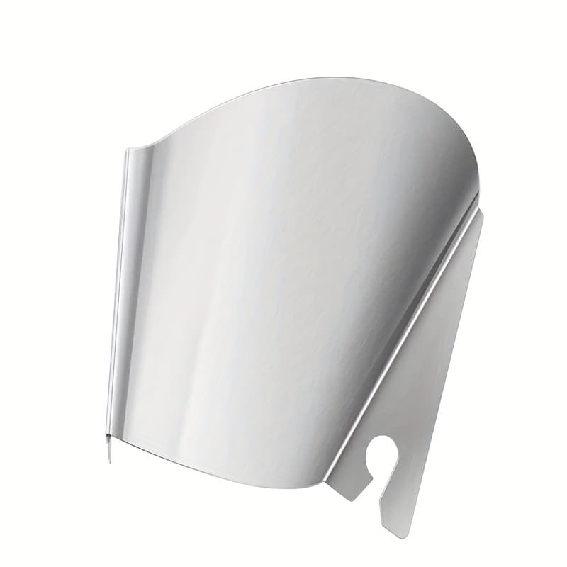 TEMU 1pc Stainless Steel Pouring Chute, Suitable For Mixer Bowl Accessories, Baking Compatible With , Dishwasher Safe, Sturdy And Durable