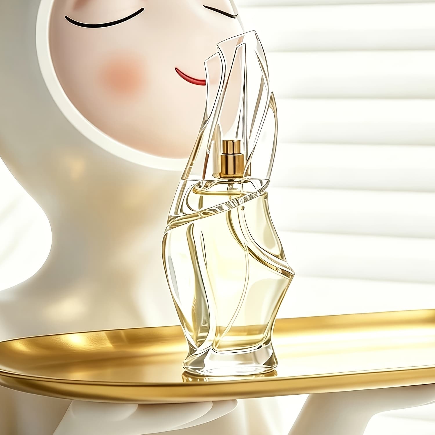 TEMU 3.4oz Eau De Parfum For Women, Fleece Mist, Elegant Floral Fragrance, Long-lasting Scent, Suitable For , An Ideal Gift For Her