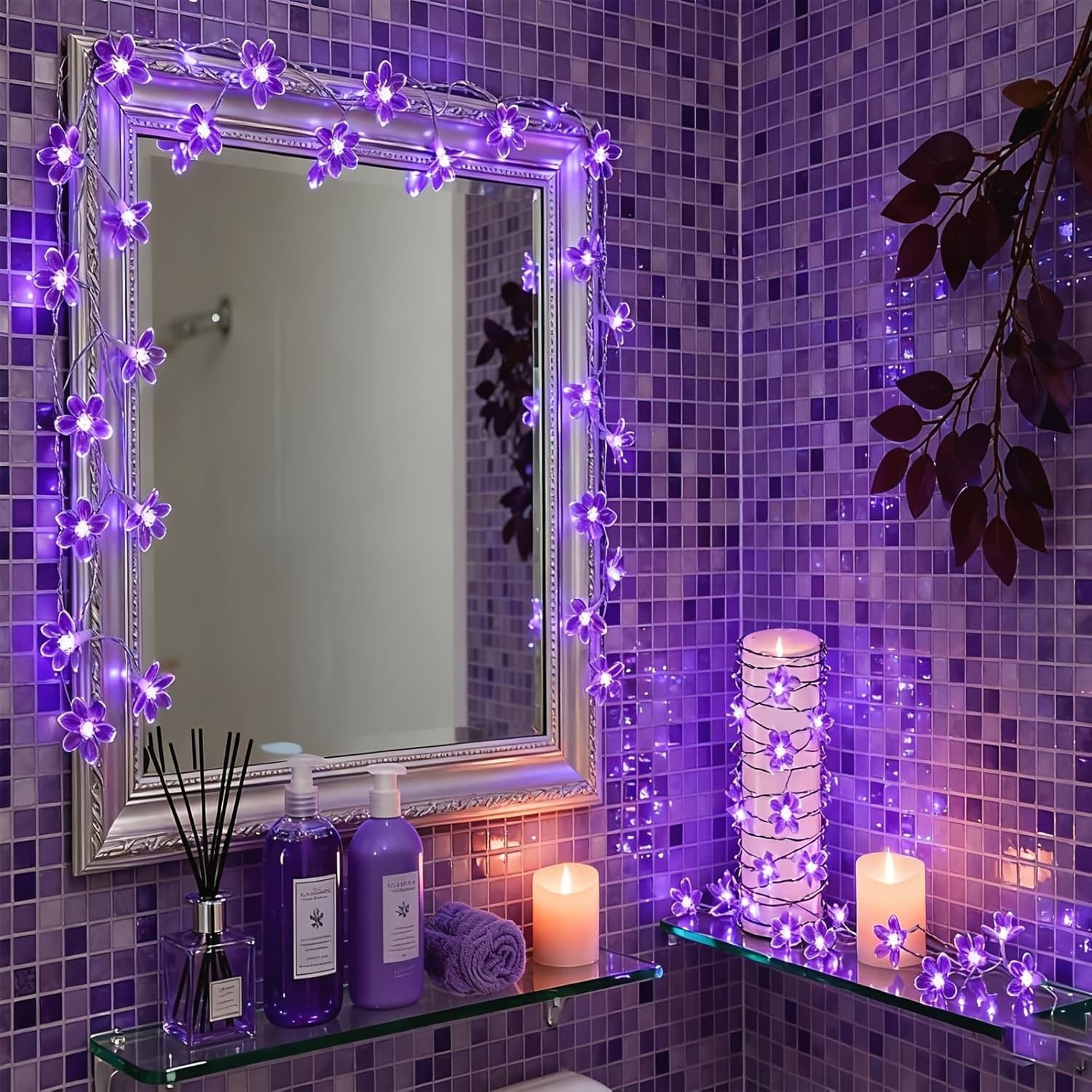 TEMU Fairy Light String, Battery-operated Without Batteries, Suitable For Indoor Lighting, Decorations For Valentine's Day, Weddings, Easter, Parties, Birthdays, Halloween, Christmas,