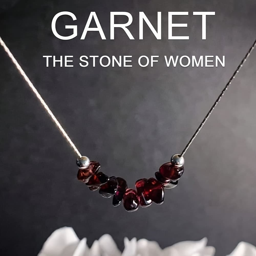 TEMU A Easy And Classic Irregular Natural Stone Necklace, Suitable For Everyday Wear And Festive Occasions