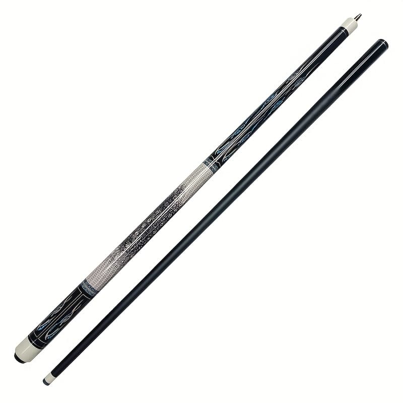 TEMU Carbon Fiber Billiard Cue - 58 Inches, Dragon, Billiard Cue, 12.5mm Tip, 19~21oz, High Hardness, High , Suitable For Professional Events, Two-piece, Snooker, , , Chinese Billiards