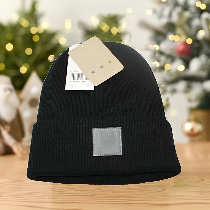 TEMU Christmas Beanie Hats For Men Women, Unisex Adult Warm Knit Hat Beanies Winter Soft Knit - Perfect For Christmas And New Year's Gifts
