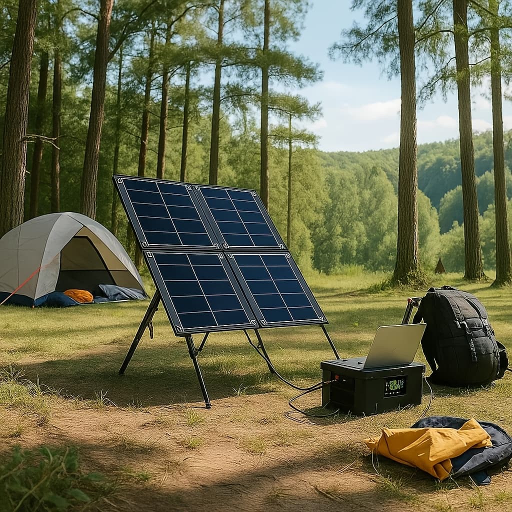 TEMU High Power Monocrystalline Solar Panel Kit With 100a Mppt Charge Controller - Extension Cable & Battery Clips For Rv Boats Camping Off- Supply