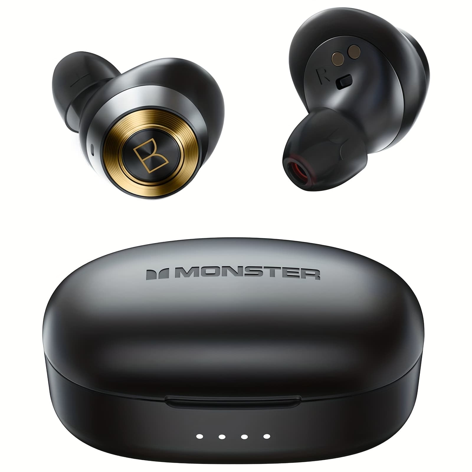 TEMU Wireless Earbuds Designed For Sports, Featuring In-ear And A Built-in Microphone For Clear Phone Calls