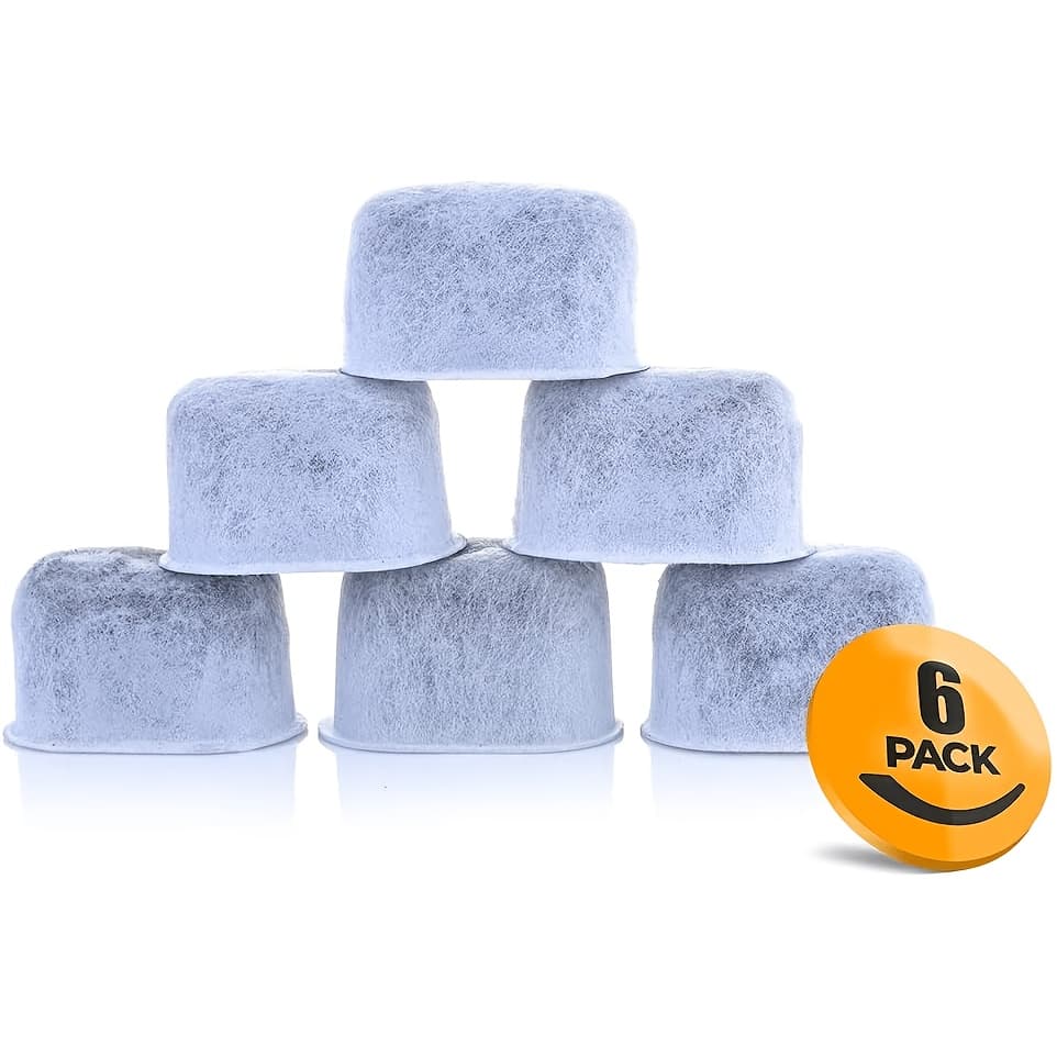 TEMU Water Filters For , , , K45, K90, B40... Premium Replacement Charcoal Water Filters For K- Coffee Machine New And Old (6-pack)