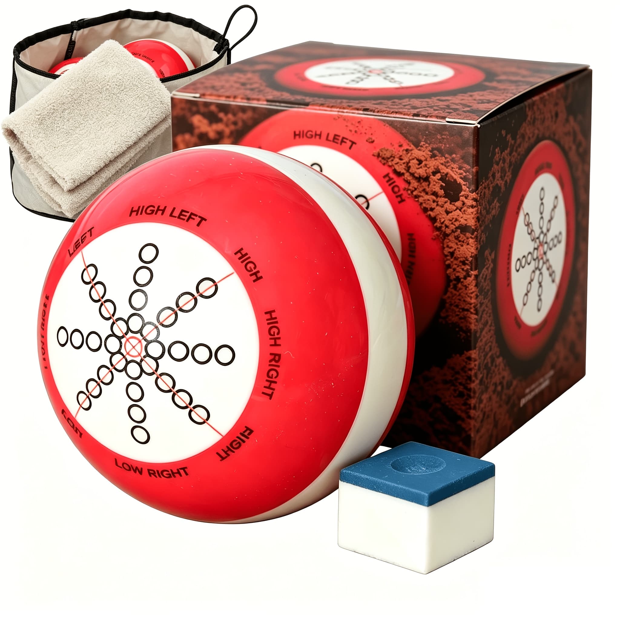 TEMU Billiard Training Ball, Used For American Billiard , Billiard Accessories And Billiard Cue Ball - The Best Christmas Gift