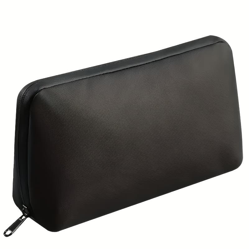 TEMU -bag, Storage Pouch: Storage Pouch, Gray Digital Storage Pouch, Action Camera, Photography Accessories, Usb Flash Drive, Data Cable, Charger, Categorized Storage, Travel Portable Pouch