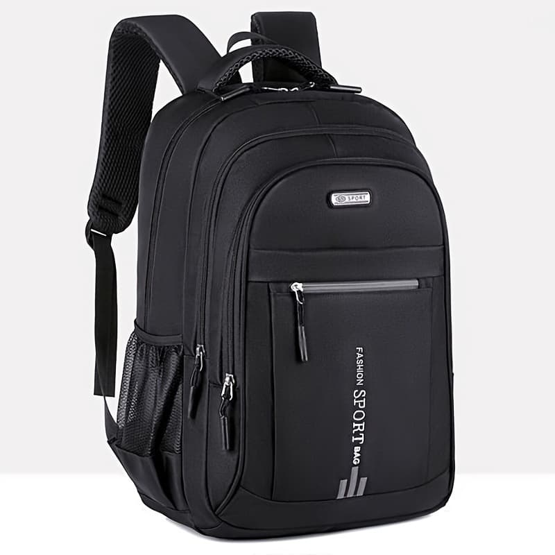 TEMU Backpack Men's Large Capacity Business Travel Computer Backpack Trend High School Junior High School Students Schoolbag Female College Students {pull Head Random}