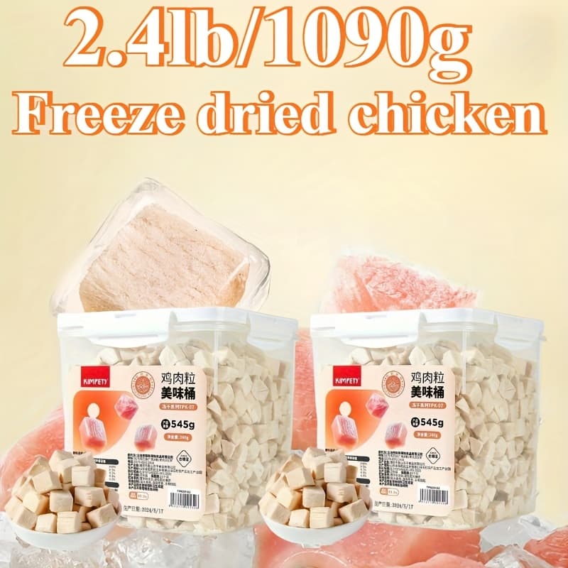TEMU 2/3 Barrels Of Freeze-dried , With A Net Weight Of Approximately 0.8lb/360g Per , Quickly Freshness At Low Temperatures And Can To Its Original State By Soaking In Water. Used As A Daily