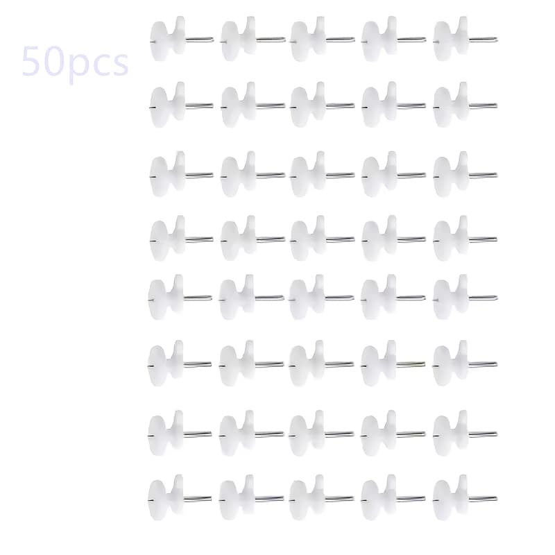 TEMU 50 Super Strong Hooks For Hanging Pictures - Perfect For Displaying Wedding Photos, Embroidery, And Art Prints, A Must-have Home Decor Item, Mini Damage-free Nails That No Drilling